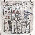 Frammenti di mosaico pavimentale del 1213, 09