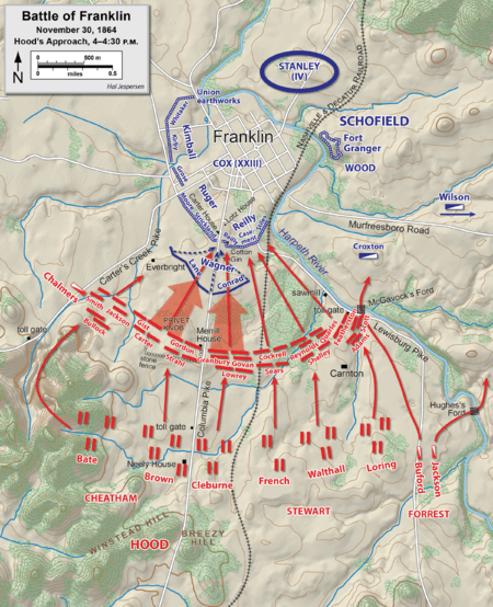 Franklin battle 1600