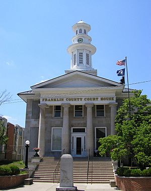 Franklin County courthouse in Frankfort