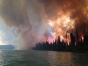 Funny River Fire Alaska