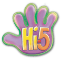 Hi-5 hand logo