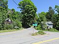 Intersection of Shutesbury Road and Cushman Road, East Leverett MA