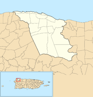 Isabela, Puerto Rico locator map