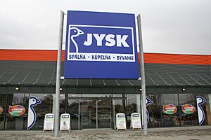 JYSk store in Slovakia