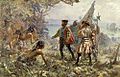 Jacques Cartier rencontre les indiens de Stadacone, 1535