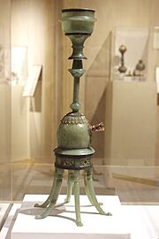 Jahangirs huqqa close national museum india