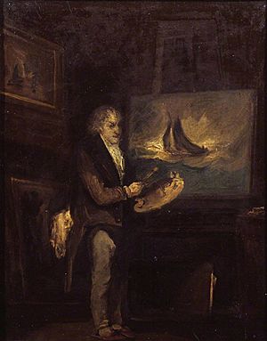 John Thomas Smith (1766-1833) - Portrait of J. M. W. Turner, RA - N02728 - National Gallery