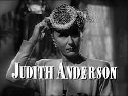 Judith Anderson in Laura trailer