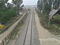 Kashmir Railway line near Anantnag railway station
