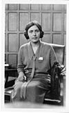 Kathleen Beyer Blackburn (1892-1968), sitting in chair (3322780248).jpg