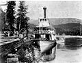 Lytton sternwheeler at Sproats Landing BC