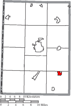 Location of Gratis in Preble County