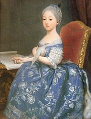 Maria Giuseppina Luigia di Savoia, future 'comtesse de Provence'