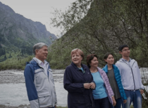 Merkel - first visit to Central Asia and Kyrgyzstan