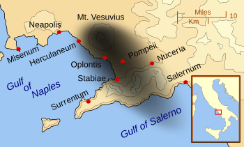 Mt Vesuvius 79 AD eruption