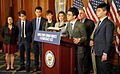 Nathan Law speaks at the US Capitol