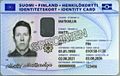 New Finnish ID card (front side)
