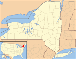 Belfast, New York is located in New York