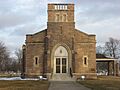 Oak Hill Cemetery chapel in Lebanon