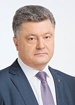 Official portrait of Petro Poroshenko in 2014