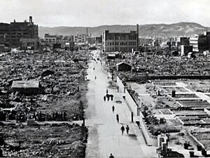 Okayama after the 1945 air raid