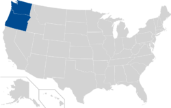 Location of teams in