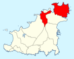 Location of Vale in Guernsey