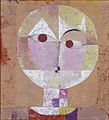 Paul Klee, 1922, Senecio, oil on gauze, 40.3 × 37.4 cm, Kunstmuseum Basel