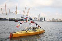 Pedal Boat Moksha on River Thames
