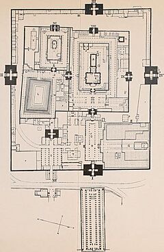 Plan of Meenakshi Amman Temple Madurai India