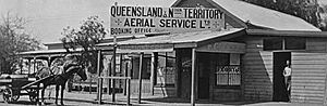 Qantas office old