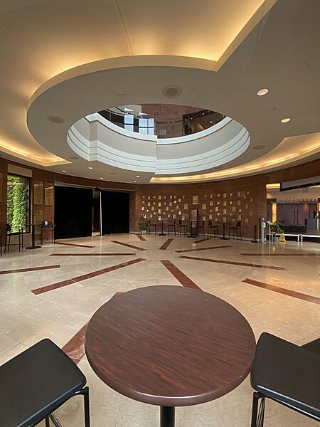 Rose Theatre Lobby seating 2023