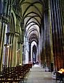 Rouen Cathédrale Primatiale Notre-Dame-de-l'Assomption Innen Seitenschiff Süd