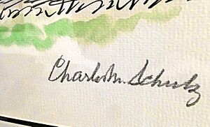 Schulz Signed Lithograph 'Play Ball' 183-500