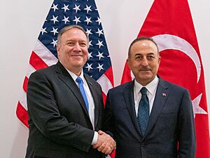 Secretary Pompeo Meets with Turkish Foreign Minister Cavusoglu (49095081531)