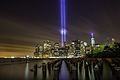 September 11th Memorial Tribute In Light 2014