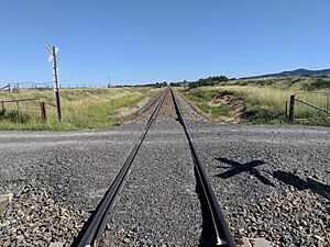 Site of Inverlochy station, Lake Bathurst, New South Wales