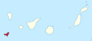 Spain Canary Islands location map El Hierro