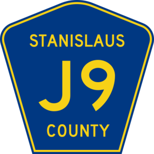 Stanislaus County Route J9 CA