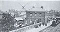 Stoke by Clare station and mill