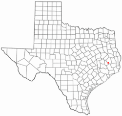 Location of Goodrich, Texas