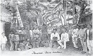 Tawau residents with Alexander Rankin Dunlop