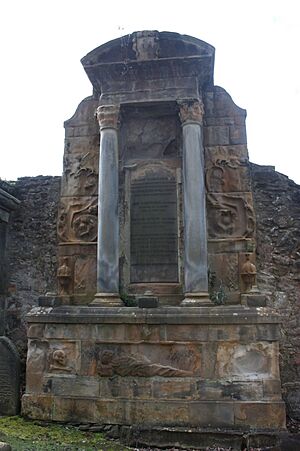 The Carstares grave, Greyfriars Kirkyard