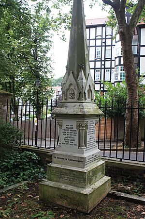 The Friese-Greene grave in Highgate Cemetery