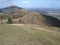 The northern Malvern Hills and the jubilee memorials - geograph.org.uk - 909168