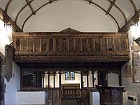 The rood screen at Partrishow-Patricio - geograph.org.uk - 1212550