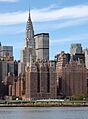 Tudor City and the Chrysler Building from the East River