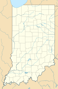 Kreitzburg, Indiana is located in Indiana