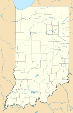 Daleville, Indiana is located in Indiana