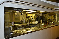 USS Hornet Museum - cafeteria